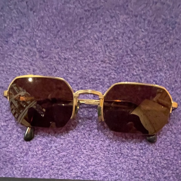 Vintage Vogue Sunglasses mod. VO 3091-S  Gold  Metal main image 4